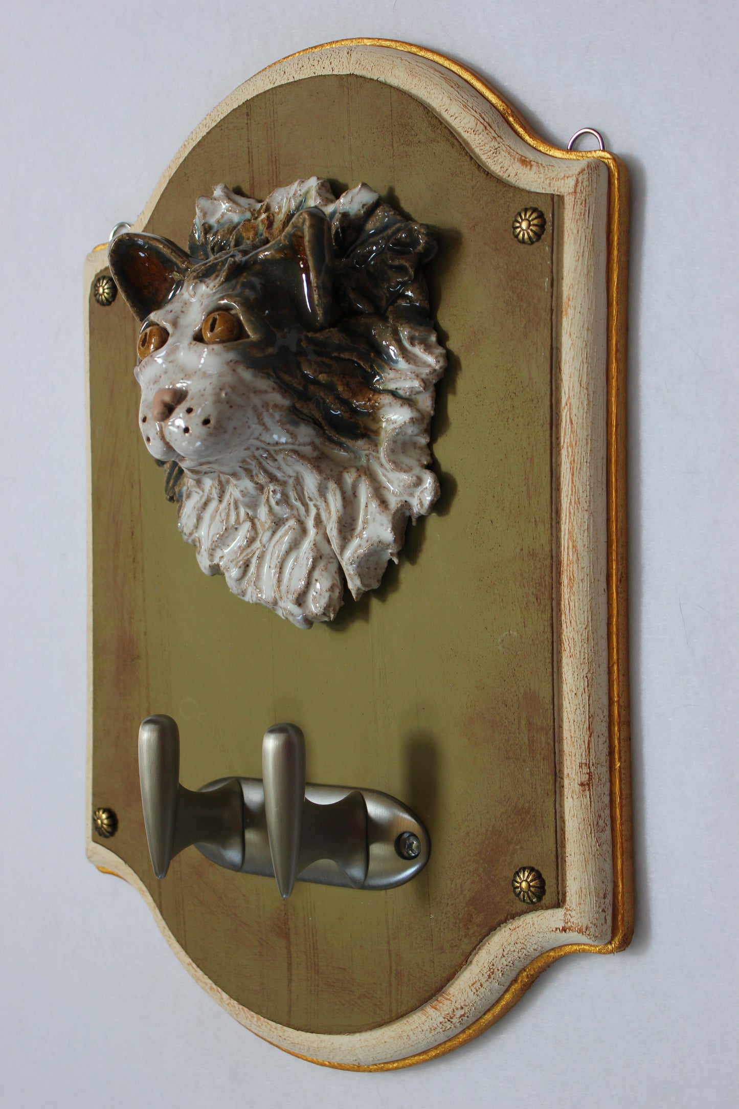 Cat Themed Wall Plaque and Decor