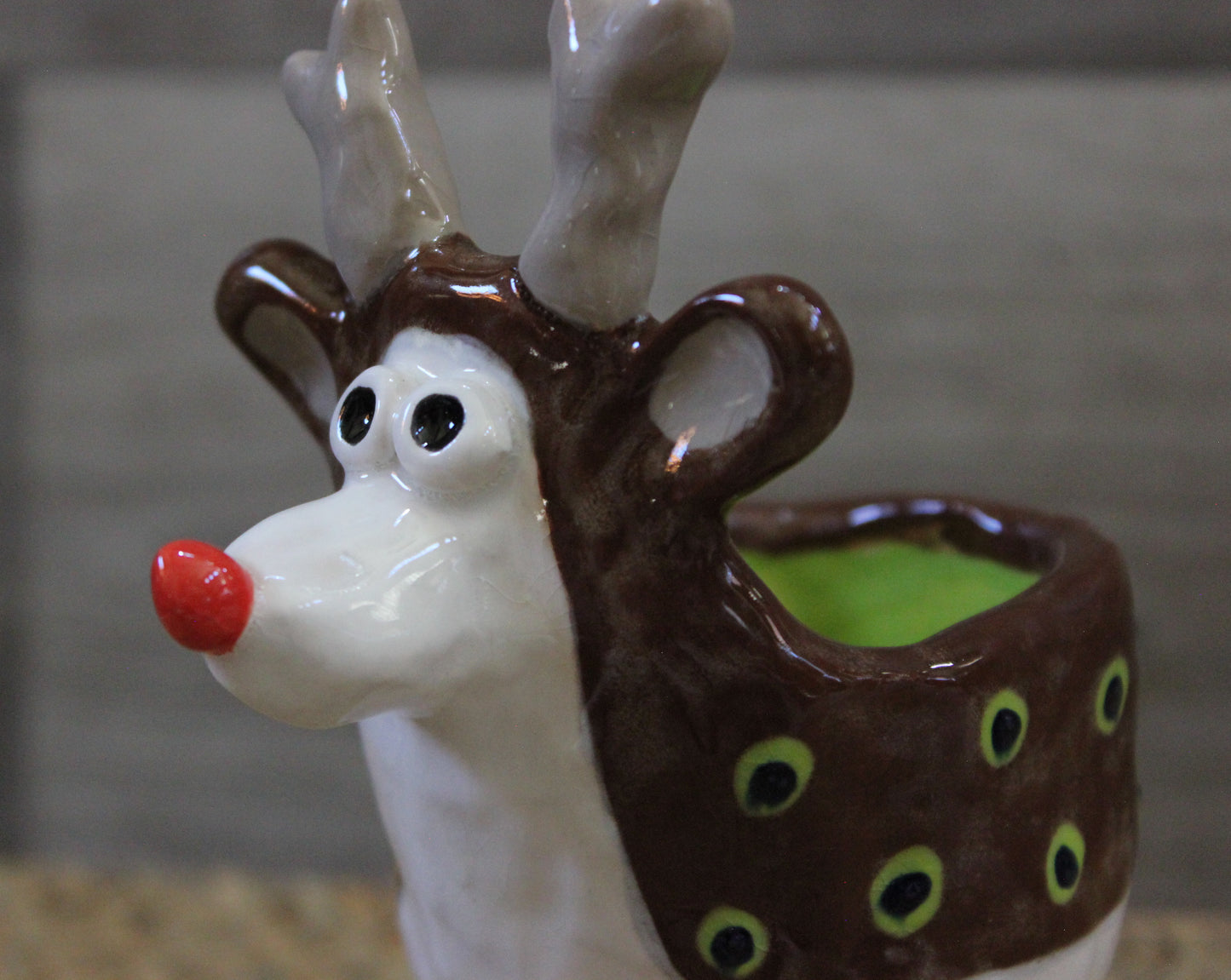 Christmas Reindeer Tabletop Tea Light Holder