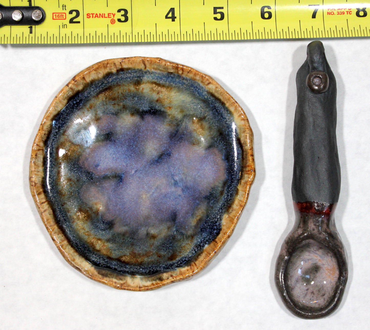 Middle Earth Inspired Decorative or Useable Spoon & Saucer Set